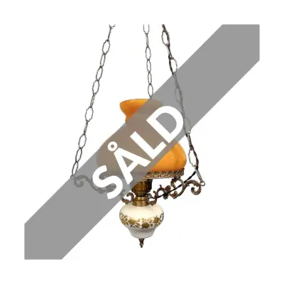 Augustus taklampa, orange