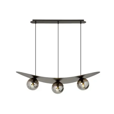 AURA 3 Taklampa, Svart/Grafit