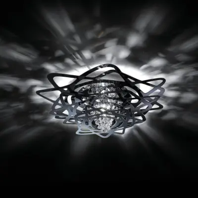 Aurora taklampa mini, svart Slamp - Vardagsrum - Design - Plast