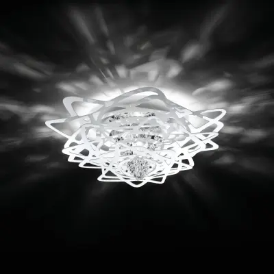 Aurora taklampa mini, vit Slamp - Vardagsrum - Design - Plast