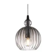 Ball Ball taklampa, rökfärgad 15cm