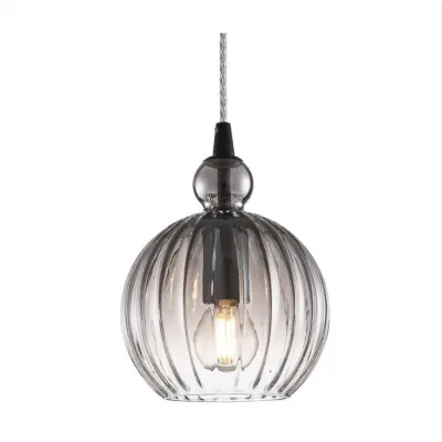 Ball Ball taklampa, rökfärgad 32cm