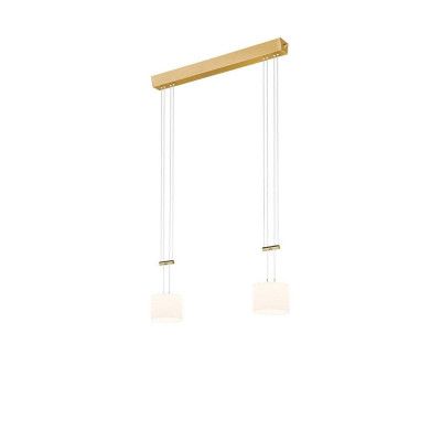 BANKAMP - Grazia Double Taklampa Brass