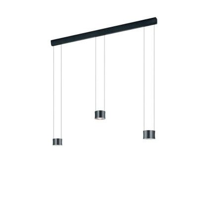 Bankamp - Impulse Trio Taklampa Matt Anthracite