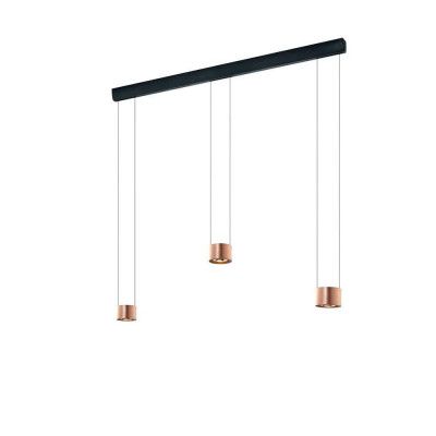BANKAMP - Impulse Trio Taklampa Matt Rose Gold