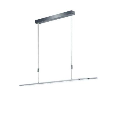 Bankamp - L-lightLINE Taklampa Matt Nickel