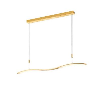 BANKAMP - Luce Wave II Elevate Taklampa Gold