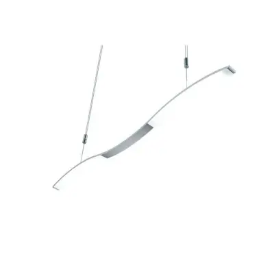 BANKAMP - Wave II Taklampa Chrome