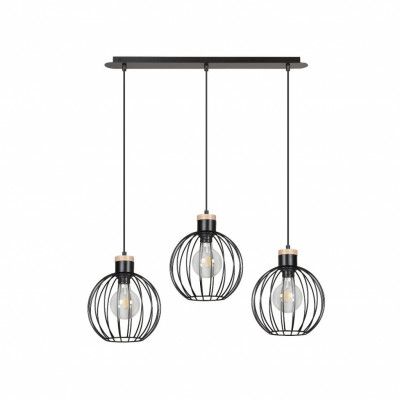 BARBADO 3 Taklampa, Svart