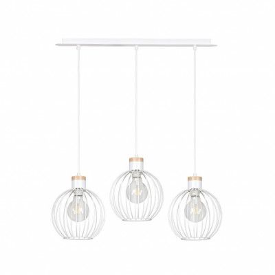 BARBADO 3 Taklampa, Vit