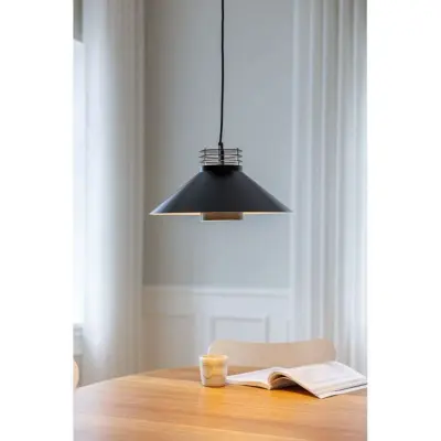 Basic Taklampa Svart Ø400 CPH Lighting - Vardagsrum - Aluminium