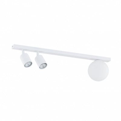 BASTER 3 Taklampa, Svart/Vit