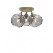 Belid - Gloria Plafond Ø33 Brass/Smoke