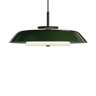 Belid - Horisont Taklampa Ø43 Matt Black/Shiny Forest Green
