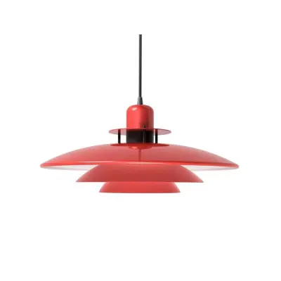 Belid - Primus I Taklampa Ø43 Glossy Red/Matt Black