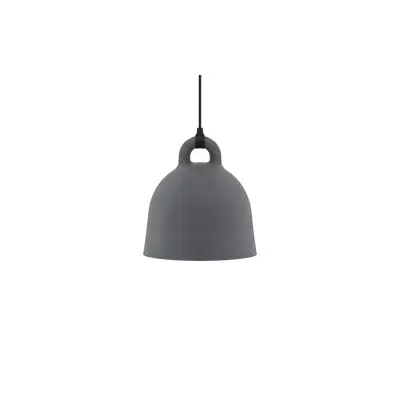 Bell Medium taklampa, grå 44cm