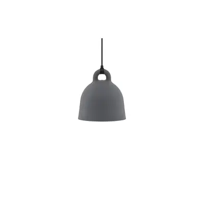 Bell Small taklampa, grå 37cm
