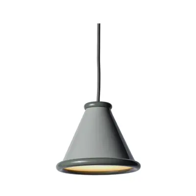Belid - Belle Taklampa Ø15 Pebble Grey/Moss Grey
