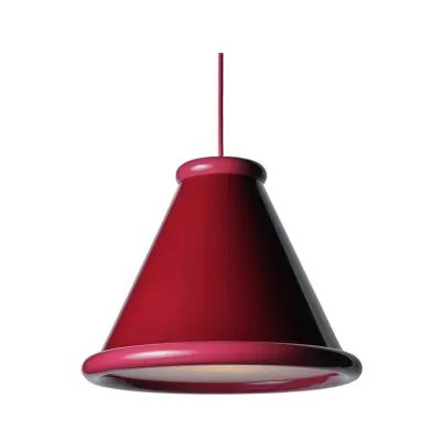 Belid - Belle Taklampa Ø36 Wine Red/Red Violett