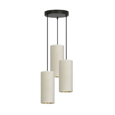 BENTE 3 premium Taklampa, Svart/Vit