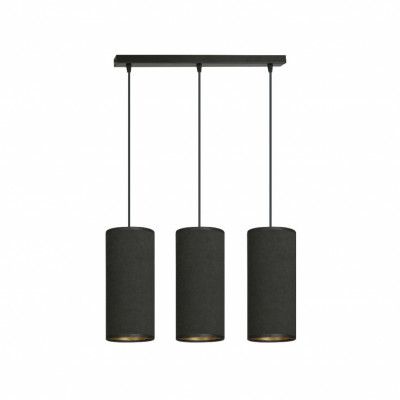 BENTE 3 Taklampa, Svart/Svart