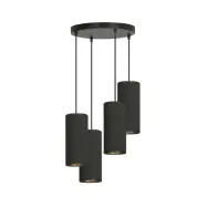 BENTE 4 premium Taklampa, Svart/Svart