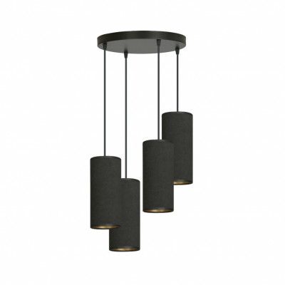 BENTE 4 premium Taklampa, Svart/Svart