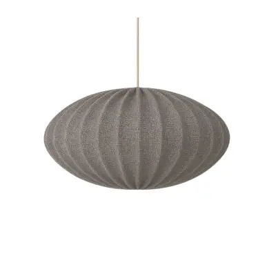 BERGO Lampskärmar Ellipse taklampa Torno Mole 59cm