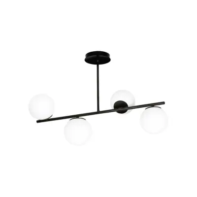 BIOR 4 Taklampa, Svart/Vit