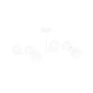 BIOR 6 Taklampa, Vit/Vit