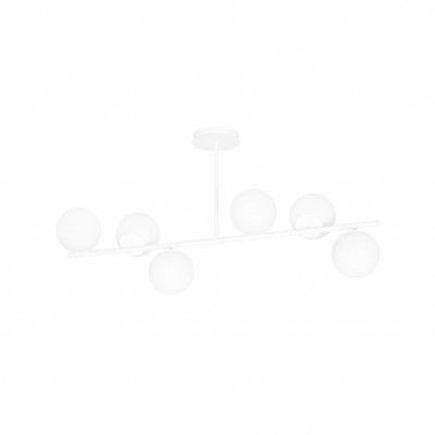 BIOR 6 Taklampa, Vit/Vit