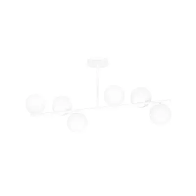 BIOR 6 Taklampa, Vit/Vit