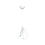 BOBI 1 Taklampa, Vit