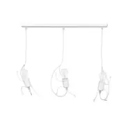 BOBI 3 Taklampa, Vit