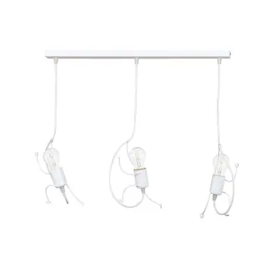 BOBI 3 Taklampa, Vit