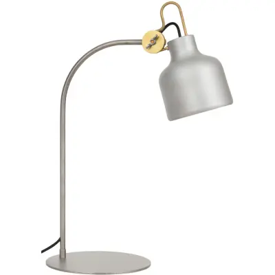 Bolb bordslampa, råjärn 60cm