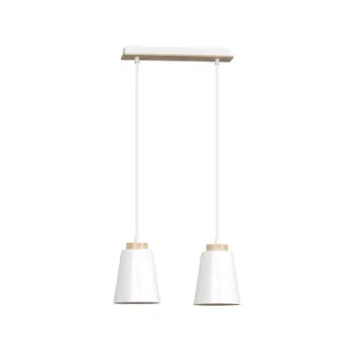 BOLERO 2 Taklampa, Vit