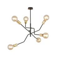 BOLT 6 Taklampa, Svart