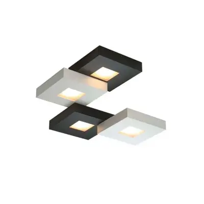 Bopp - Cubus 4 Plafond Black/White
