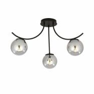 BOSTON 3 Taklampa, Svart/Grafit