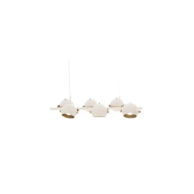 Bow 6 taklampa, vit 92cm