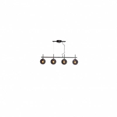 Boyle taklampa 4-låg Rökgrå