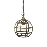 Bristol Taklampa, Råmässing 30cm