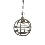 Bristol Taklampa, Råsilver 30cm