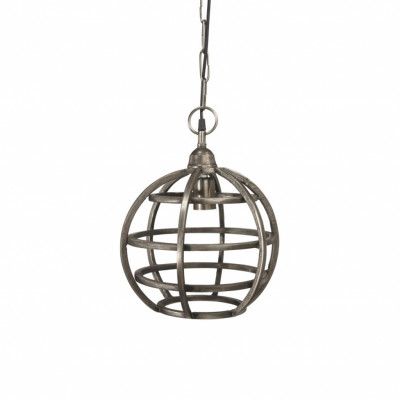 Bristol Taklampa, Råsilver 30cm