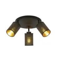 BRONX 3 premium Taklampa, Svart/Svart