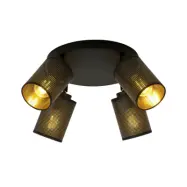 BRONX 4 premium Taklampa, Svart/Svart