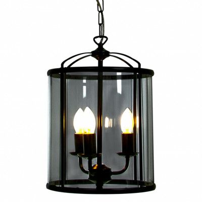 BUDGIE taklampa Ø28, svart/rök