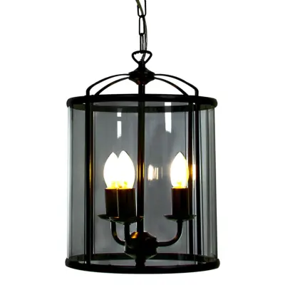 BUDGIE taklampa Ø28, svart/rök