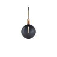Buster+Punch - Forked Globe Taklampa Dim. Large Smoked/Brass